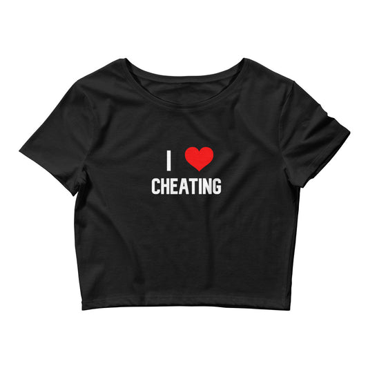 "I Heart Cheating" Baby Tee