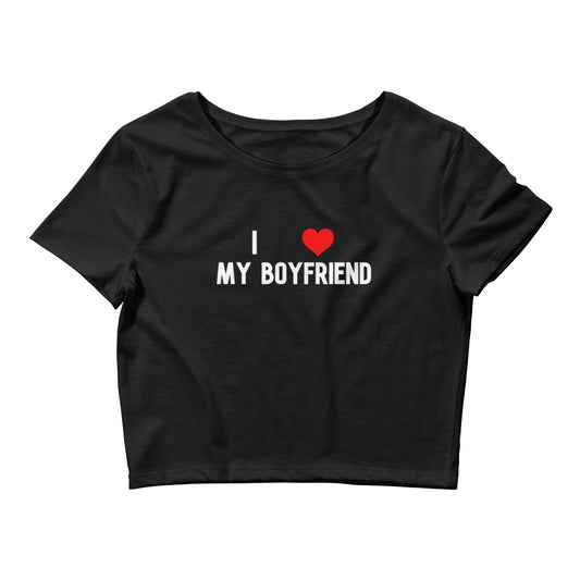 "I Heart My Boyfriend" Baby Tee